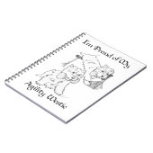 Carnet Terrier West Highland White NOTES (Côté gauche)
