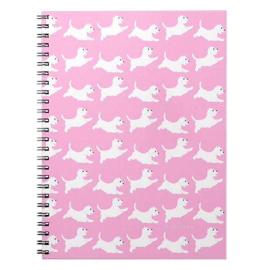 Carnet Terriers West Highland White (Devant)