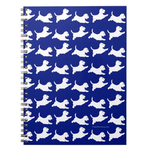 Carnet Terriers West Highland White (Devant)