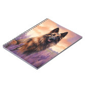 Carnet Tervuren belge dans le champ Lavender (Côté gauche)