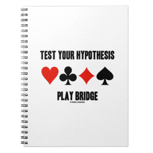 Carnet Testez Votre Pont De Jeu D'Hypothèse (Costumes De