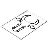 Carnet Tête Bull (Côté gauche)