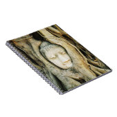 Carnet Tête de Bouddha dans le Fig Tree .. Ayutthaya, Tha (Côté Droit)