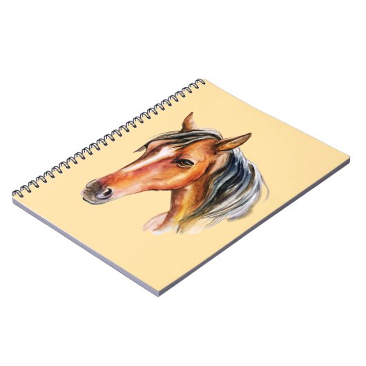 Carnet Tête de cheval (Côté gauche)