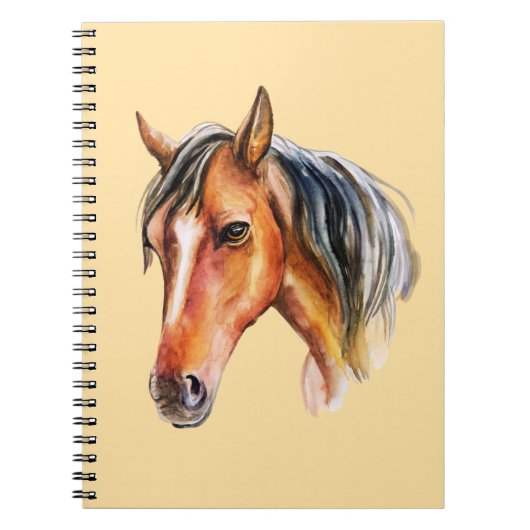 Carnet Tête de cheval (Devant)