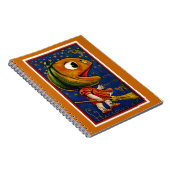 Carnet Tête de citrouille vintage (Côté Droit)