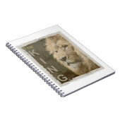Carnet Tête De Lion Personnalisée Image D'Art King Pop (Côté Droit)