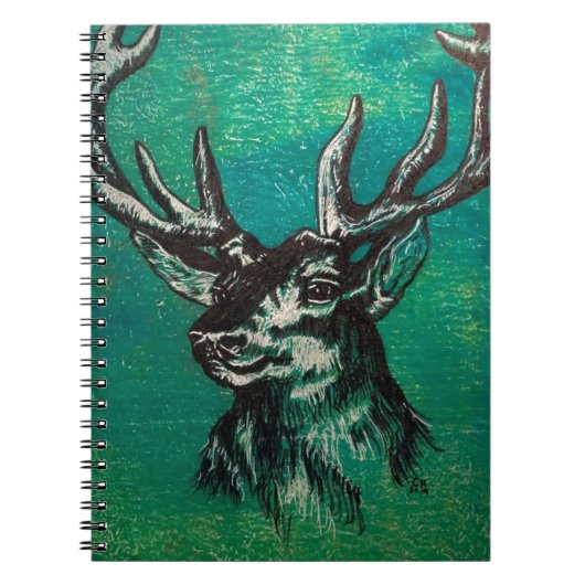 Carnet Tête de mâle (Devant)