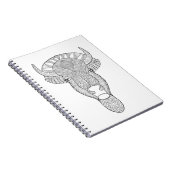 Carnet Tête de Taureau de style (Côté Droit)