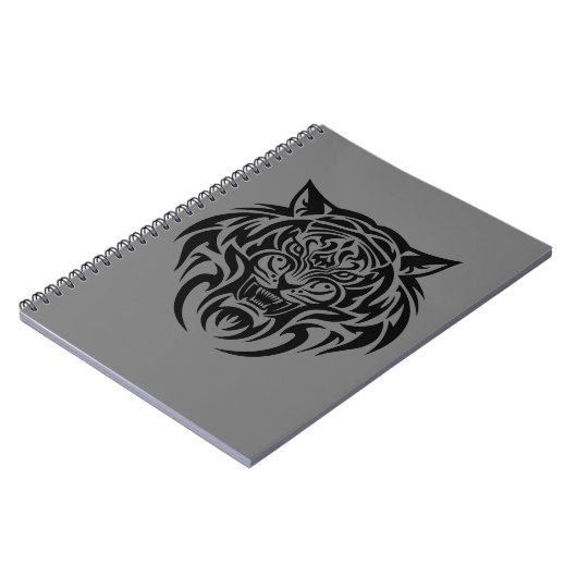 Carnet Tête de tigre (Côté gauche)