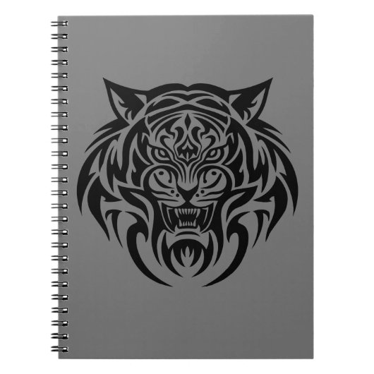 Carnet Tête de tigre (Devant)