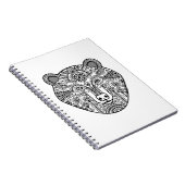 Carnet Tête d'ours de style (Côté Droit)