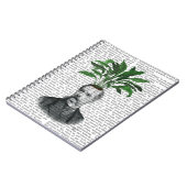 Carnet Tête du Plante Aspidistra (Côté gauche)