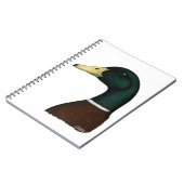 Carnet Tête Mallard Drake (Côté gauche)