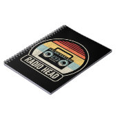 Carnet Tête radio Vintage (Côté gauche)