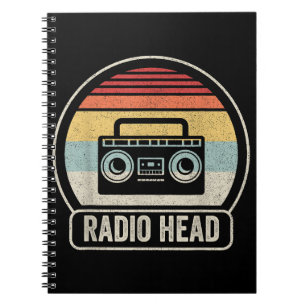 Carnet Tête radio Vintage