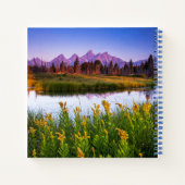 Carnet Teton Sunrise (Dos)