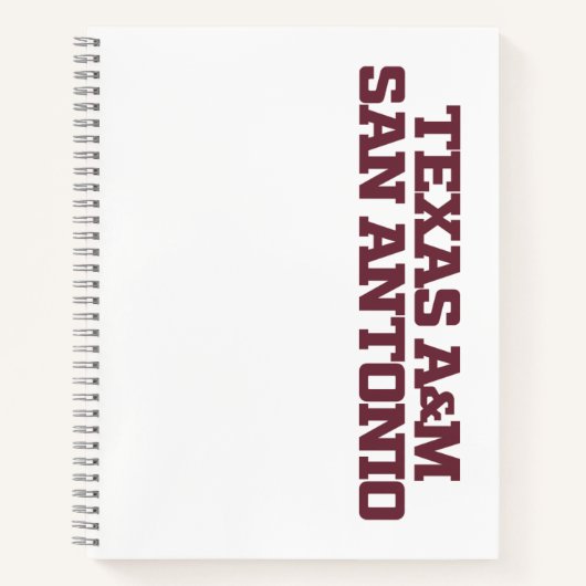 Carnet Texas A&M San Antonio (Devant)
