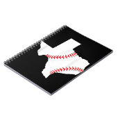 Carnet Texas Baseball État drôle Texas Baseball (Côté gauche)