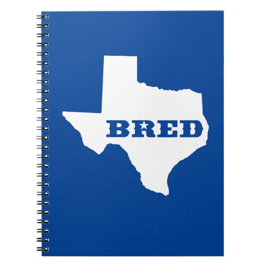 Carnet Texas Bred (Devant)