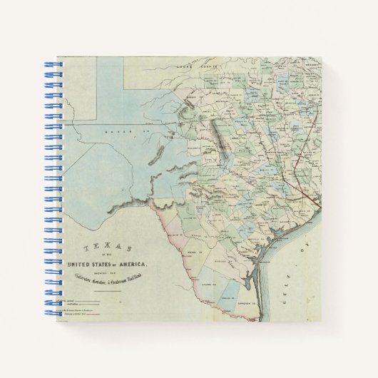 Carnet Texas des États-Unis d'Amérique (Devant)