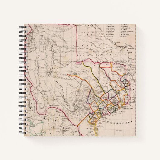 Carnet Texas et Oklahoma (Devant)