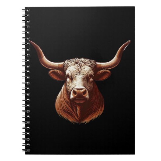 Carnet Texas Longhorn (Devant)