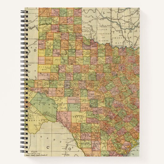 Carnet Texas par Rand McNally (Devant)