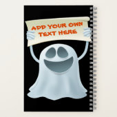 Carnet Texte d'attente du fantôme (Verso)