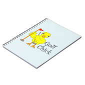 Carnet Texte de sélection de golf (Côté gauche)