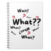 Carnet texte drôle (Devant)