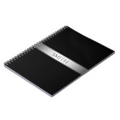 Carnet Texte et couleurs modifiables | Bande de dégradé a (Côté gauche)