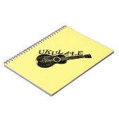 Carnet Texte Et Image Ukulele (Côté gauche)