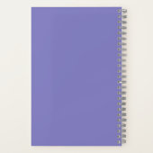 Carnet Texte Personnalisé Aussie Extraire Fun Purple Spir (Verso)