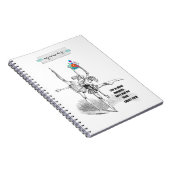 Carnet TEXTE PERSONNALISÉ - Dansons (Côté Droit)