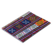 Carnet Textile bhoutanais (Côté gauche)