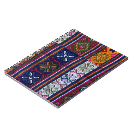 Carnet Textile bhoutanais (Côté gauche)