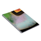 Carnet textile blanc et jaune (Côté Droit)