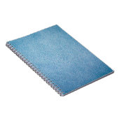 Carnet textile bleu (Côté Droit)