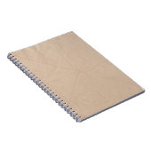 Carnet textile Brown (Côté Droit)