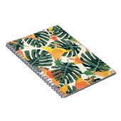 Carnet Textile Exotique Tropical Coloré (Côté Droit)