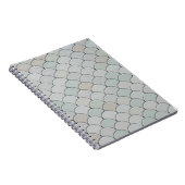 Carnet textile graphique gris (Côté Droit)