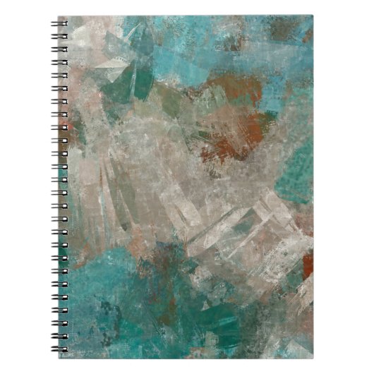 Carnet Texture Abstraite Psychédélique Des Trucs. (Devant)