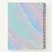 Carnet Texture arc-en-ciel Abstraite (Dos)