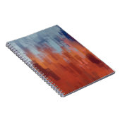 Carnet texture arrière - plan Abstraite. 2d illustration. (Côté Droit)