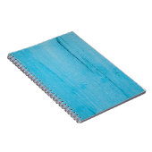 Carnet texture Arrière - plan bleu bois (Côté Droit)