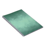 Carnet Texture arrière - plan vert acrylique (Côté Droit)