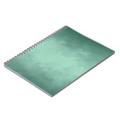 Carnet Texture arrière - plan vert acrylique (Côté gauche)