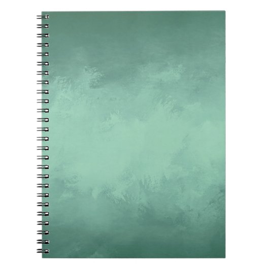 Carnet Texture arrière - plan vert acrylique (Devant)