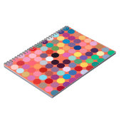 Carnet texture artistique Abstraite. Texture colorée. Art (Côté gauche)